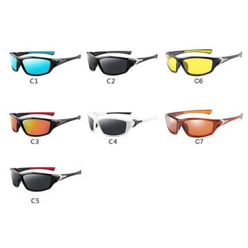 Sport Zonnebril - UV400 en Gepolariseerde Filter voor Mannen, Verzenden