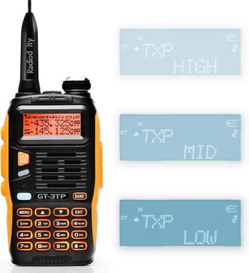 Baofeng GT-3TP 8W Portofoon | Retour deal | -29% korting, Verzenden, 5 tot 15 km, Nieuw, Portofoon of Walkie-talkie