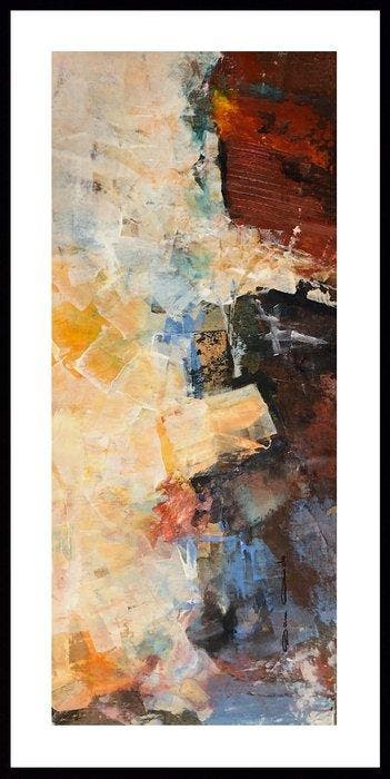 Dam Domido - Abstract world - 105 x 45 cm