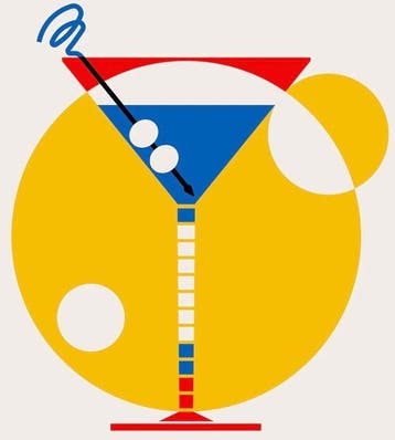 Retrodrome - “Martini Bauhaus Cocktail“.