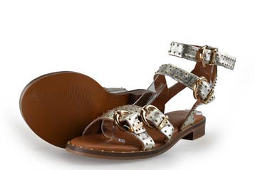 Bronx Sandalen in maat 38 Goud, Bronx, Overige kleuren, Verzenden, Sandalen of Muiltjes