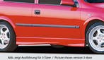 Rieger side skirt | Astra G - 5-drs., Sedan, Stationwagon |, Verzenden, Nieuw, Opel