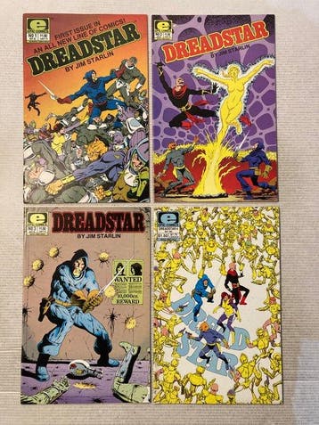 Jim Starlins Dreadstar (1982) 22 comics in range # 1 to 48