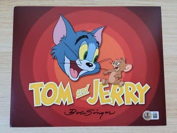 Tom&Jerry - Bob Singer - Autograph, Photo with Beckett COA, Cd's en Dvd's, Nieuw in verpakking