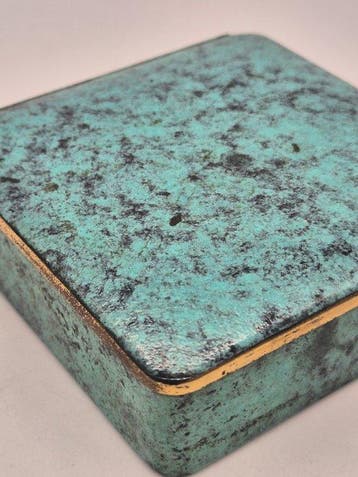 Cercueil - Coffret au style art déco vintage – petite boîte, Antiek en Kunst
