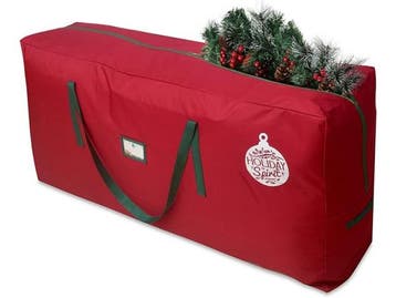 Veiling - Pack of 2 HOLIDAY SPIRIT Christmas Tree Opbergtas, Diversen, Nieuw