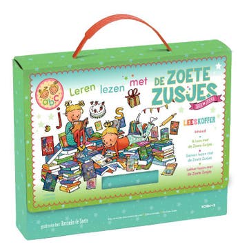 Leren lezen met de zoete zusjes leeskoffer / De zoete zusjes, Verzenden, Zo goed als nieuw, Hanneke de Zoete
