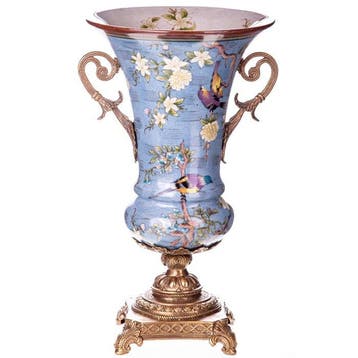 Vase (2) - Bronze, Porcelaine, Antiquités & Art