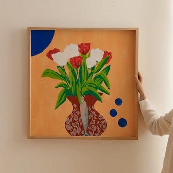 Mara Bonofiglio - Sardine & tulips for lunch, Antiek en Kunst