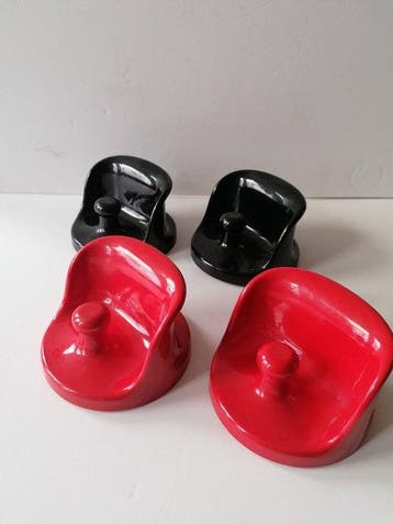 Kartell - Olaf Von Bohr - Set kapstokhaken (4) - Gancio 4702, Antiek en Kunst