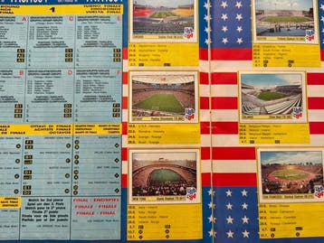Panini WC USA 94 Maradona sticker in good condition, Foil -, Verzamelen, Nieuw