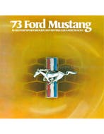 1973 FORD MUSTANG BROCHURE ENGELS (USA), Nieuw