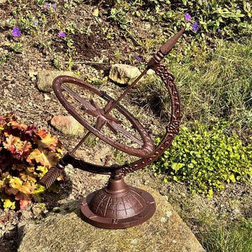 Zonnewijzer - Gietijzer - Polen - 2000-2010, Antiek en Kunst