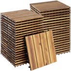 tectake Tuintegels Tabula lamellen van 4 - 40, Verzenden, Nieuw