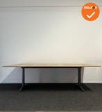 Ahrend Vergadertafel - Rechthoekig - 240x120cm - Halifax Nat, Ophalen of Verzenden, Tafel