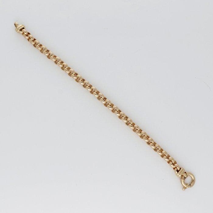 Armband - 14 karaat Geel goud, Handtassen en Accessoires, Armbanden