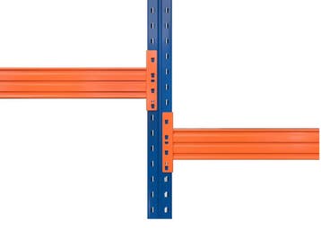 Mecalux palletstelling gebruikt met liggers 280cm en hoog..., Ophalen of Verzenden