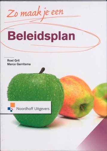 dropship Zo maak je een beleidsplan / Vast Boek / Noordhoff, Boeken, Verzenden, Gelezen, Roel Grit