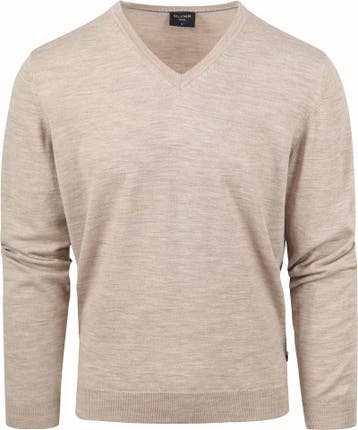 Olymp Casual Trui Wol Beige maat Maat 48/50 (M) Heren, OLYMP, Beige, Nieuw, Verzenden
