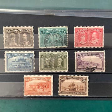 Canada 1908 - Les paysages du Québec - SG 188/195, Timbres & Monnaies, Timbres | Europe | Royaume-Uni