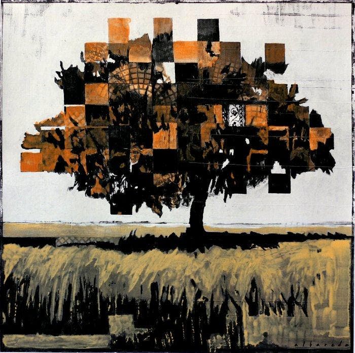 Aleix Albareda - Xiu Noranta vuit, Antiek en Kunst, Kunst | Schilderijen | Modern