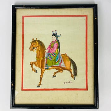 Tibetan Folk Art Paintings - chinese - China