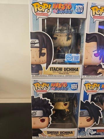 Funko - Funko Pop - X4 Funko Naruto Mix