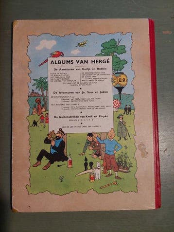 Kuifje 16 - Mannen op de Maan - 1 Album - EO - 1954, Nieuw