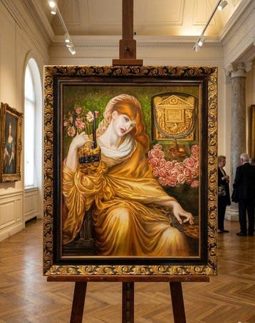 Filippo Stivaletta (1950) - La vedova Romana di Dante