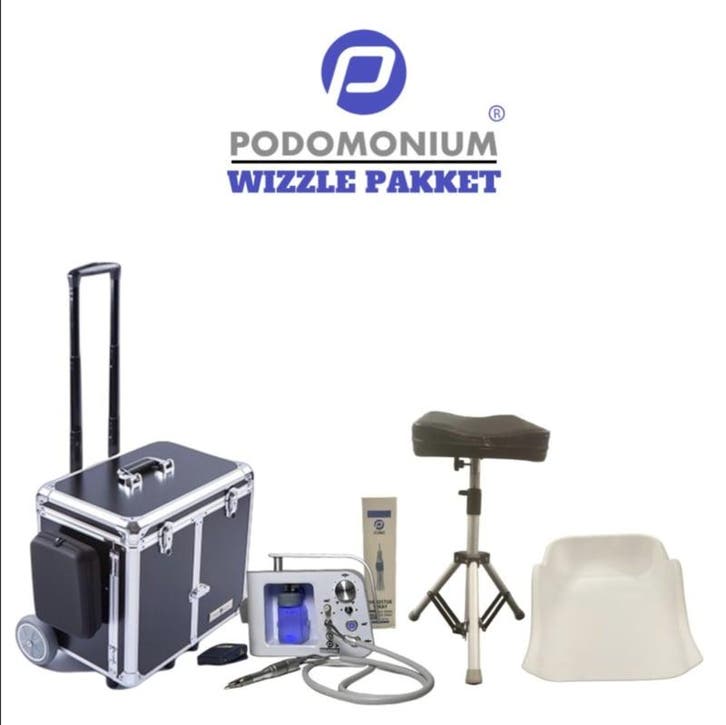 PodoMonium Wizzle Pedicuremotor Pakket (Pedicuremotoren), Electroménager, Équipement de Soins personnels, Envoi