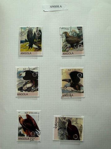 Wereld 1948/2000 - Verzameling in een Victoria Album, Gestempeld