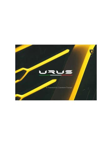 2018 LAMBORGHINI URUS HARDCOVER BROCHURE ENGELS, Ophalen of Verzenden, Nieuw