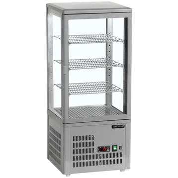 Koelvitrine | UPD | 80L | Grijs | +2°C/+12°C | Geforceerd |, Verzenden, Nieuw in verpakking