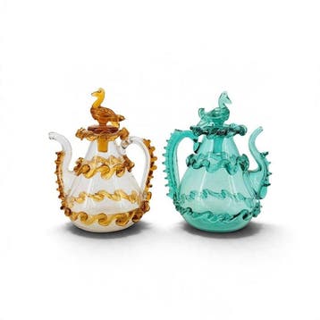 Decoratief ornament (2) - Vogels - Italië - Aceiteras