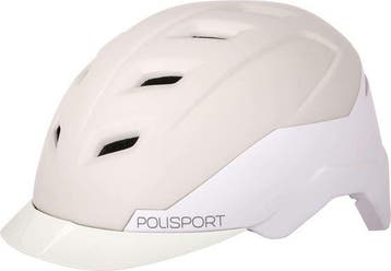 Polisport E-city Fietshelm Ebike - Maat L (58-61cm) - Wit, Vélos & Vélomoteurs, Verzenden