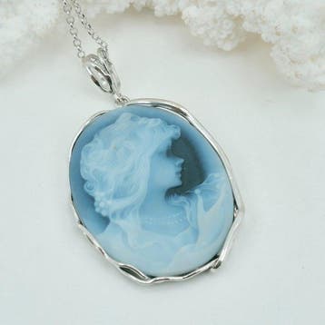 Argent Camée - CAMÉO INCISÉ SUR AGATE, Bijoux, Sacs & Beauté, Bijoux anciens