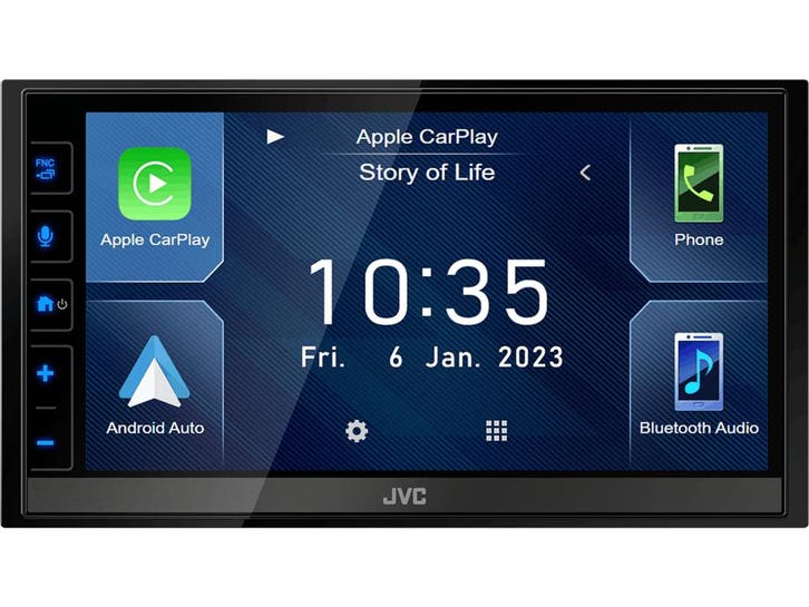 JVC KW-M785DBW - Digital Media Receiver - 6,8 Capacitive, Auto diversen, Autoradio's, Nieuw, Verzenden
