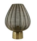 2dekans | Light & Living Tafellamp SUNEKO Ø35 cm – Antiek, Ophalen of Verzenden, Nieuw