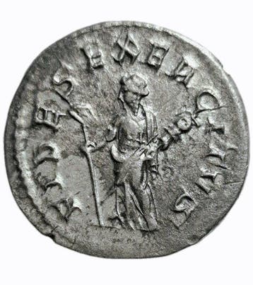 Romeinse Rijk. Philip I (244-249 n.Chr.). Antoninianus Rome, Postzegels en Munten