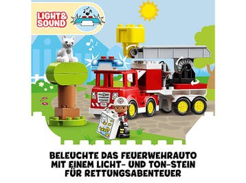 LEGO DUPLO Town : Brandweerauto, Enfants & Bébés, Verzenden