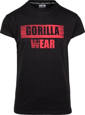 2dekans | Gorilla Wear Murray T-shirt - Zwart - XXL, Ophalen of Verzenden, Nieuw