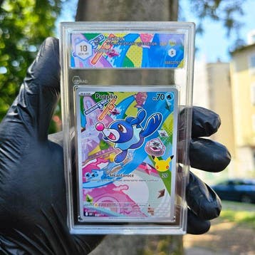 Pokémon - 3 Graded card - TRIS 7th. Gen. -> 30th Anniversary, Nieuw