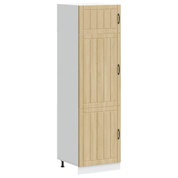 vidaXL Keukenkast Lucca bewerkt hout sonoma eikenkleurig, Verzenden