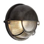 Wandverlichting modern Portimao Muurlamp Zwart Brons, Verzenden, Nieuw