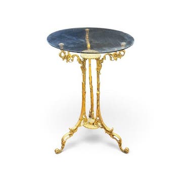 Bijzettafel - Lodewijk XVI - Brons - Gueridon