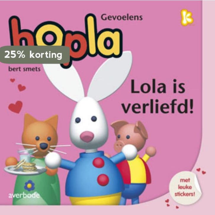 Lola is verliefd / Hopla 9789031734238 Bert Smets, Livres, Livres pour enfants | 0 an et plus, Envoi