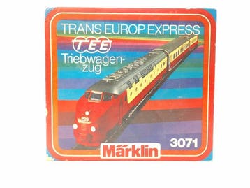 Märklin H0 - 3071 - Rame automotrice (1) - TEE RAM 502 en 3, Hobby en Vrije tijd, Modeltreinen | H0, Nieuw