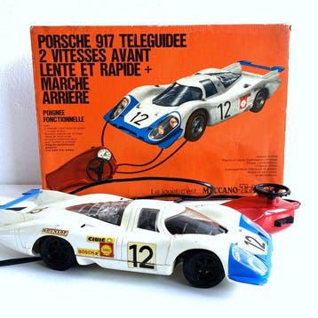 1:24 - Voiture miniature - Meccano – Triang Porsche 917, Antiek en Kunst, Antiek | Speelgoed