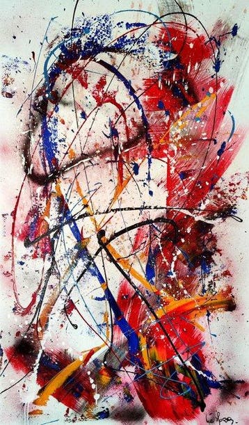 Luc Mora - Eclats de liberte - XXL - no reserve price