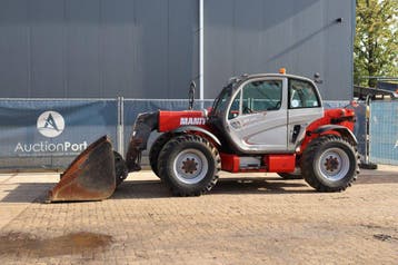Veiling: Verreiker Manitou MT835 ST3B Diesel 3500kg 8m 2016, Ophalen